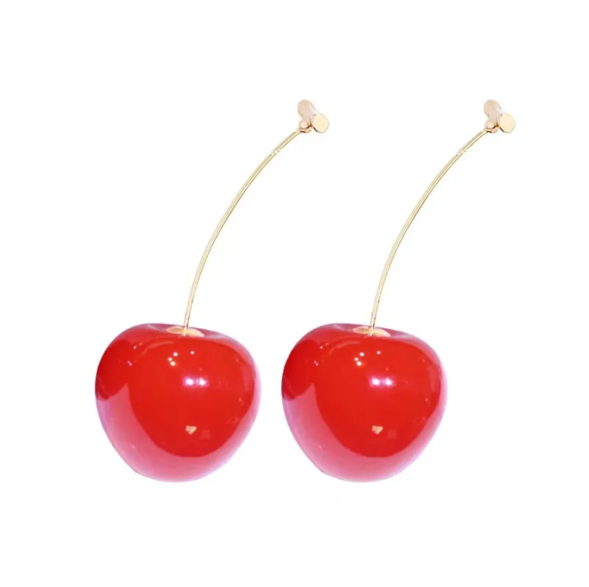 Cherry Drop Earrings