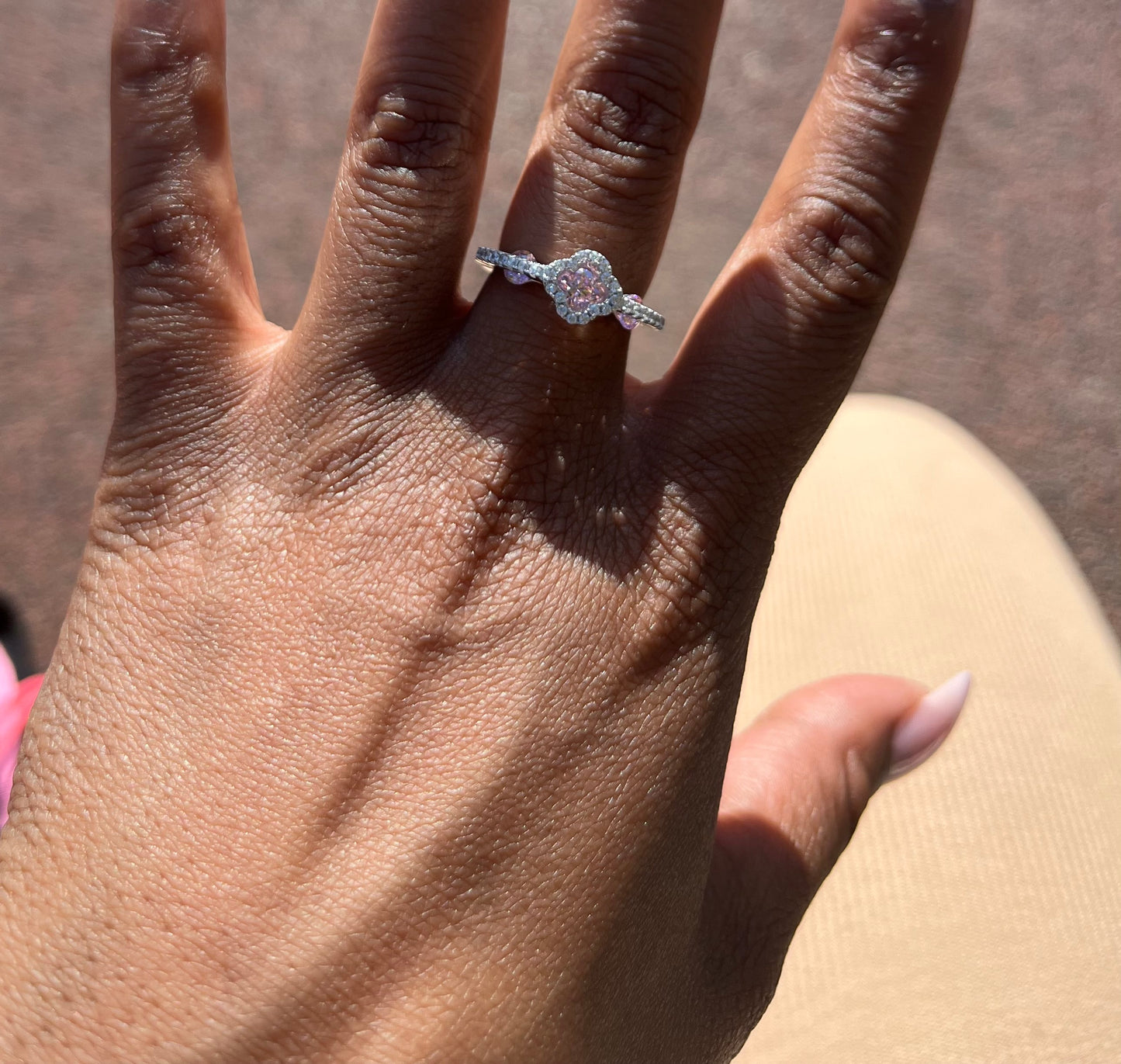 Pink Adoration Ring