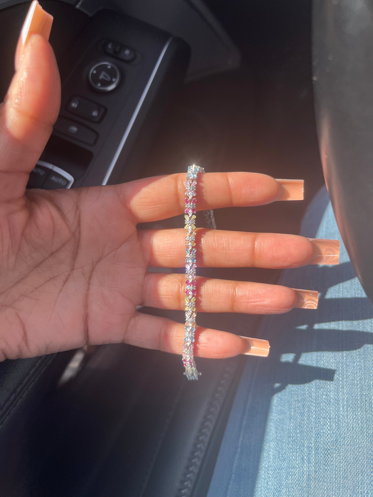 Rainbow Whispers bracelet