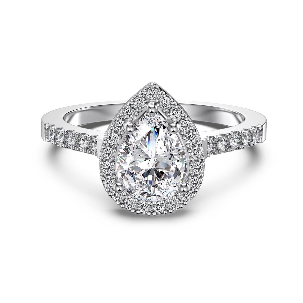 Duchesse Pear Ring
