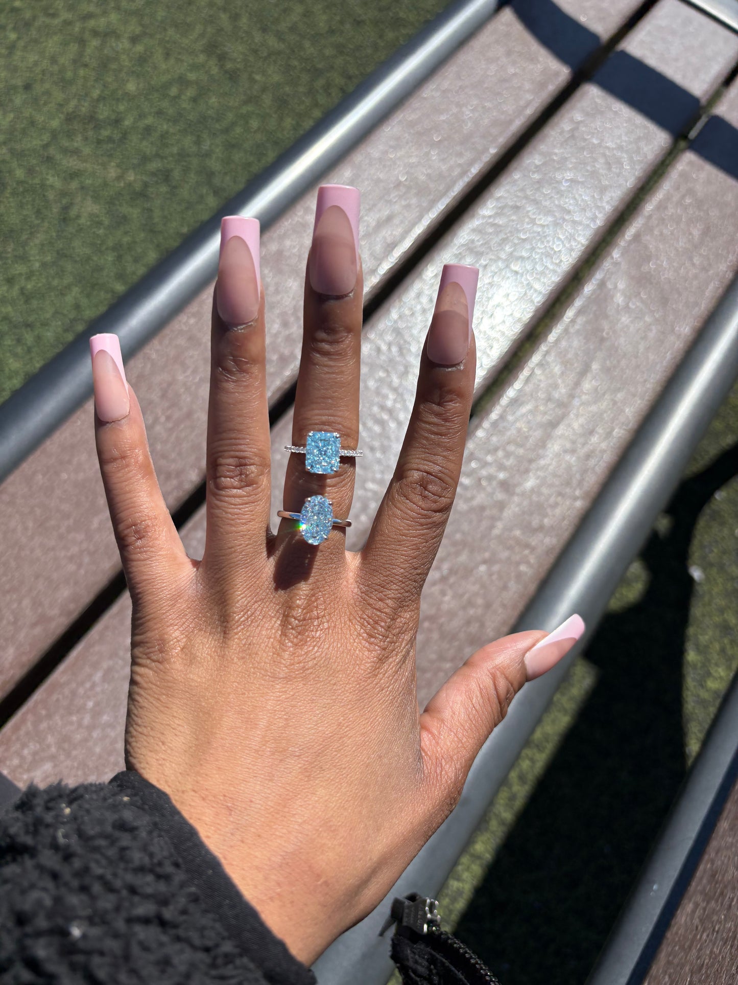 Blue Oval Ring