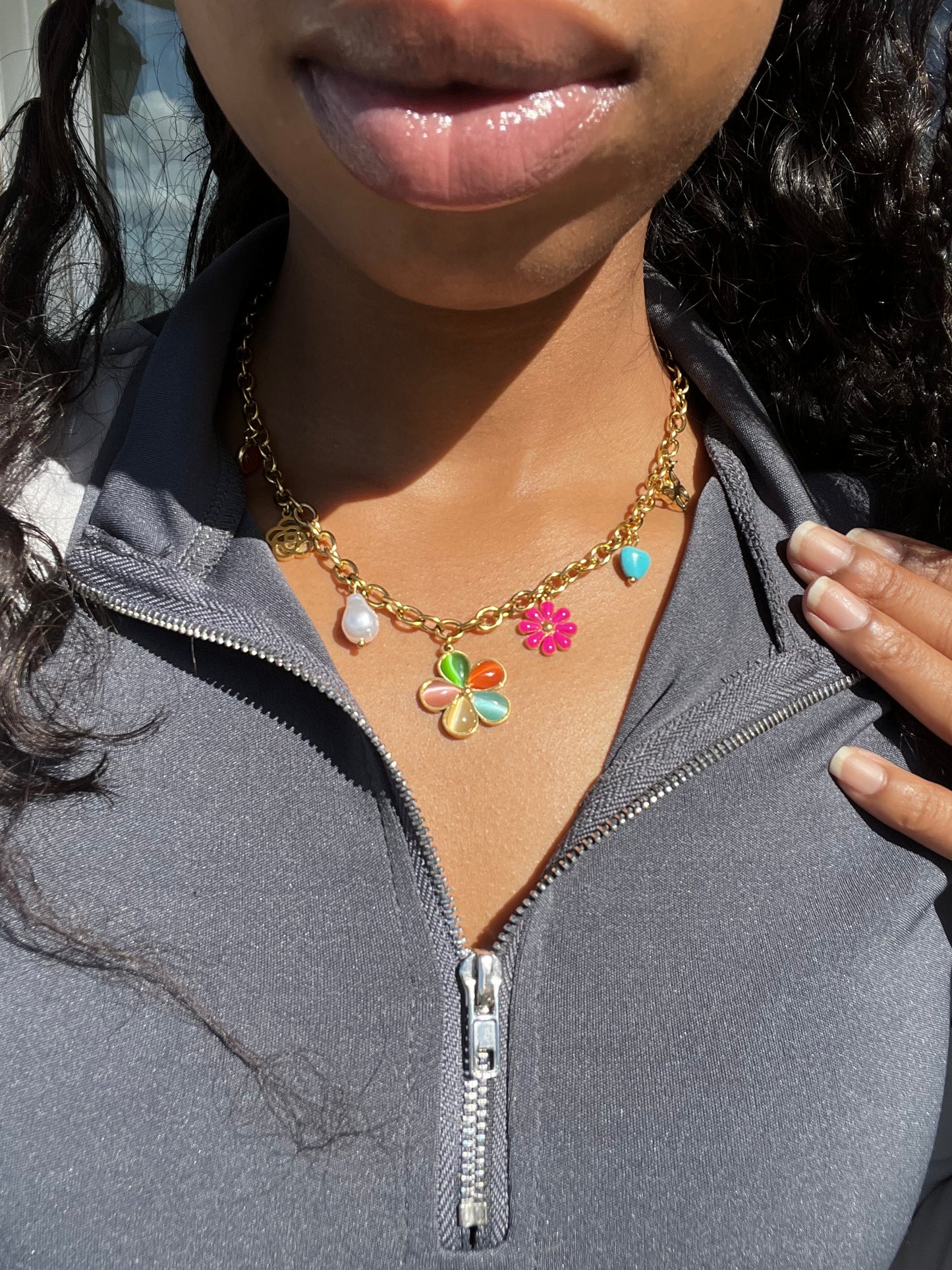 Flower Boom Necklace