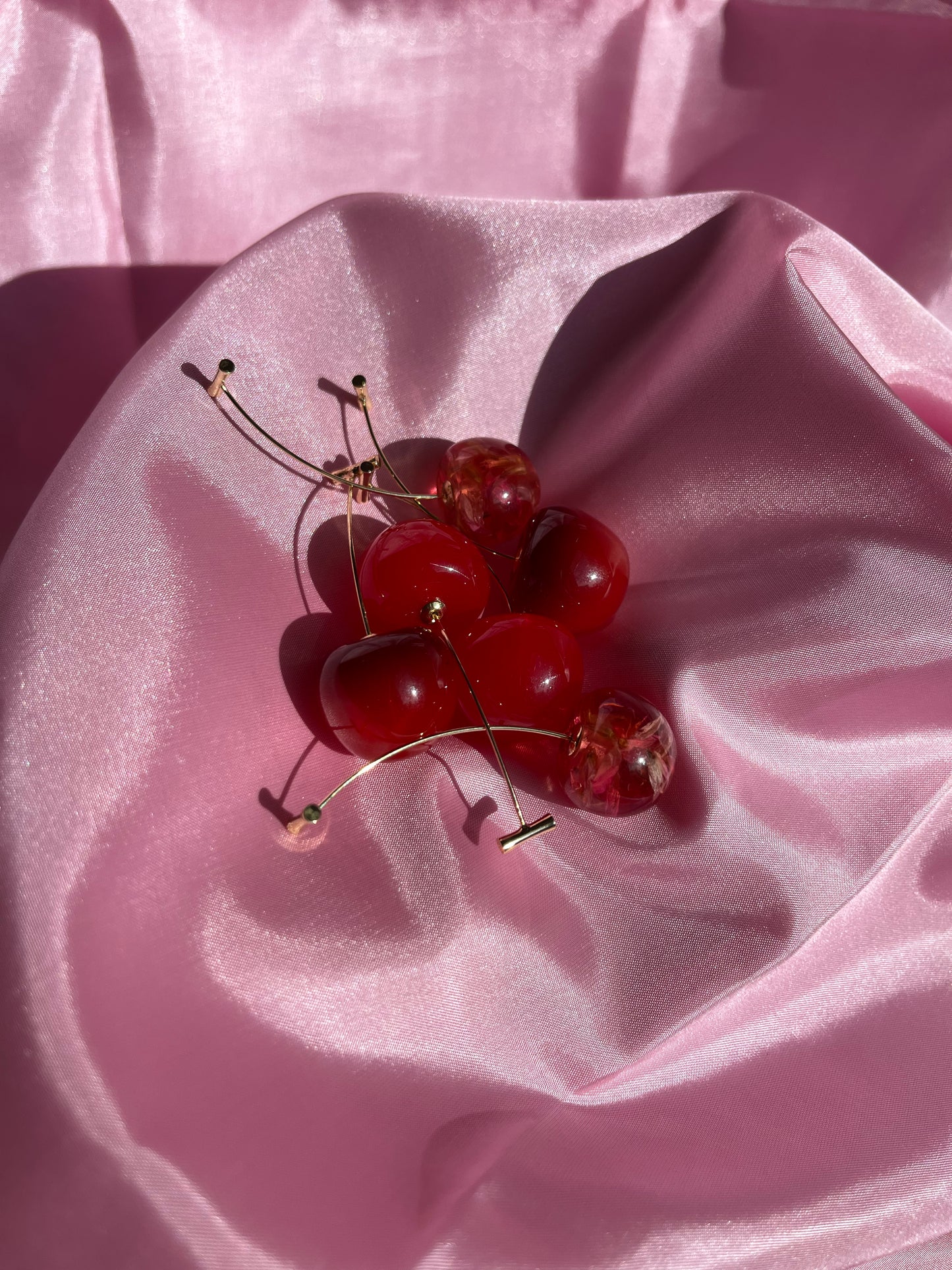 Cherry Drop Earrings