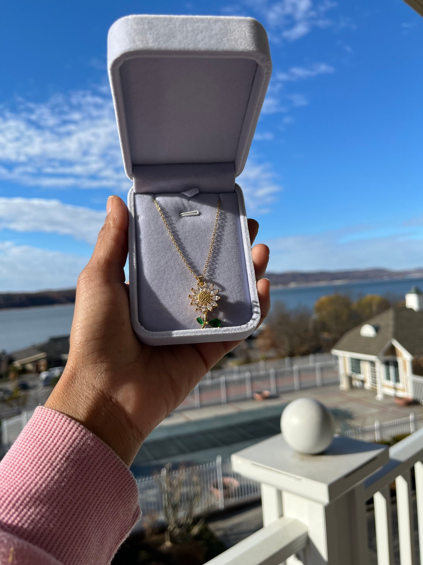 Sunflower Necklace