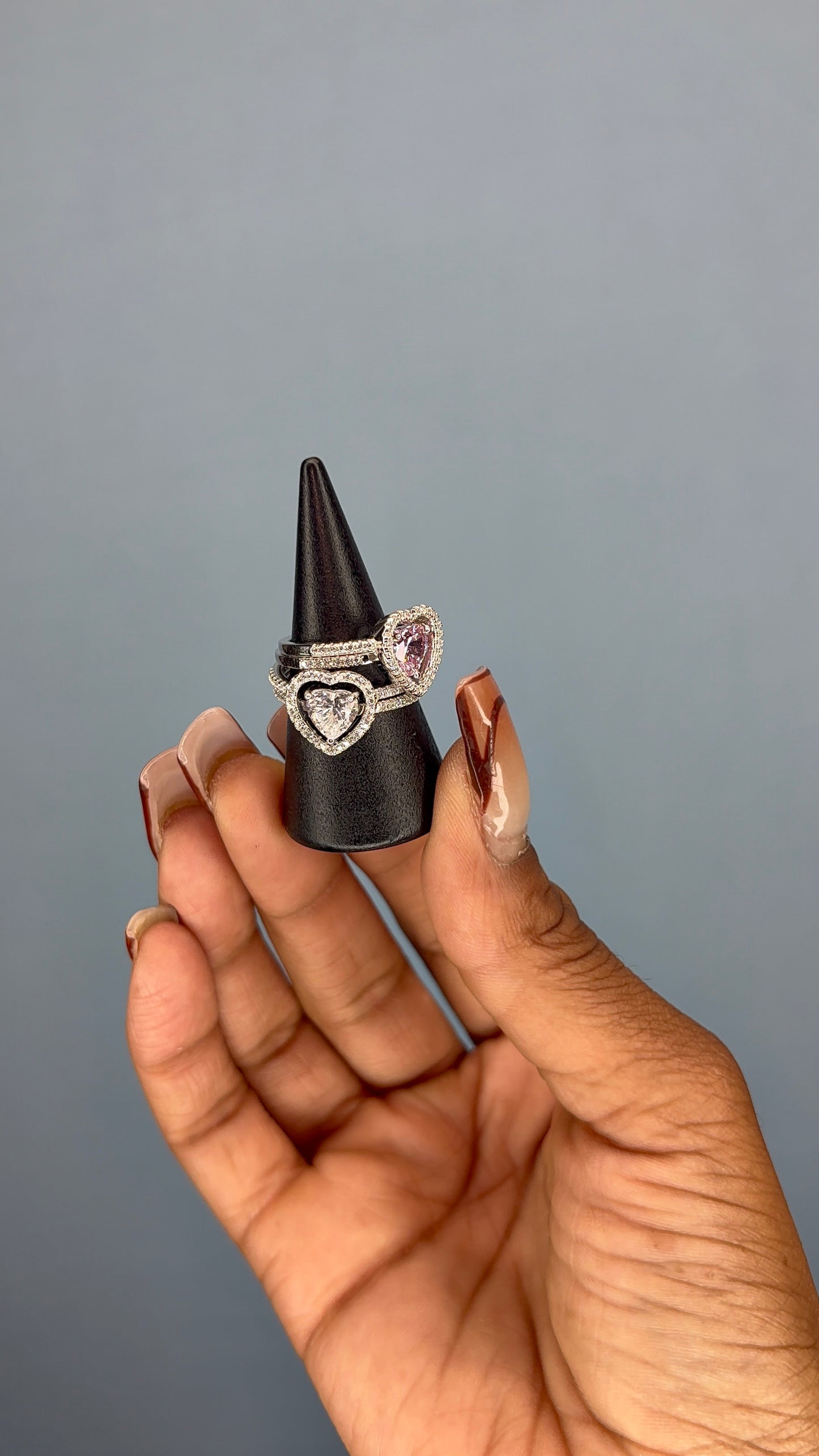 Linked in Love Sterling Silver Ring