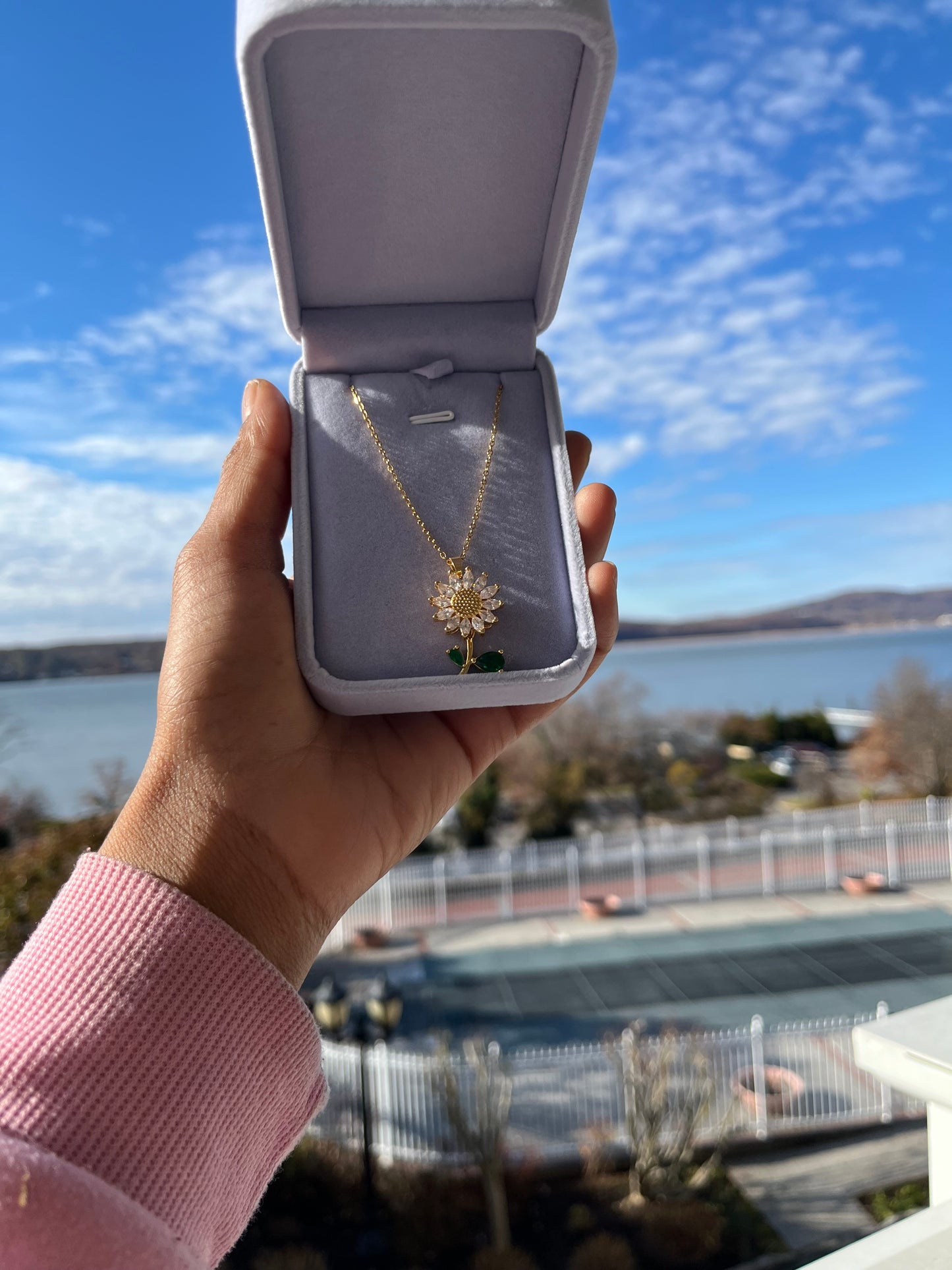 Sunflower Necklace