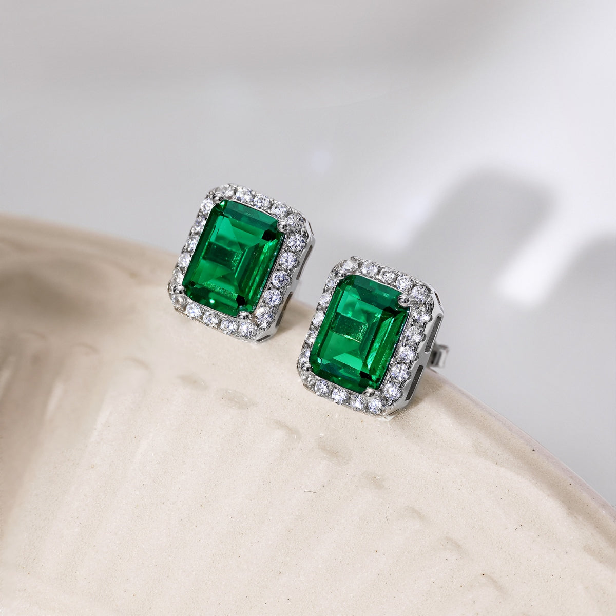 Emerald Earrings