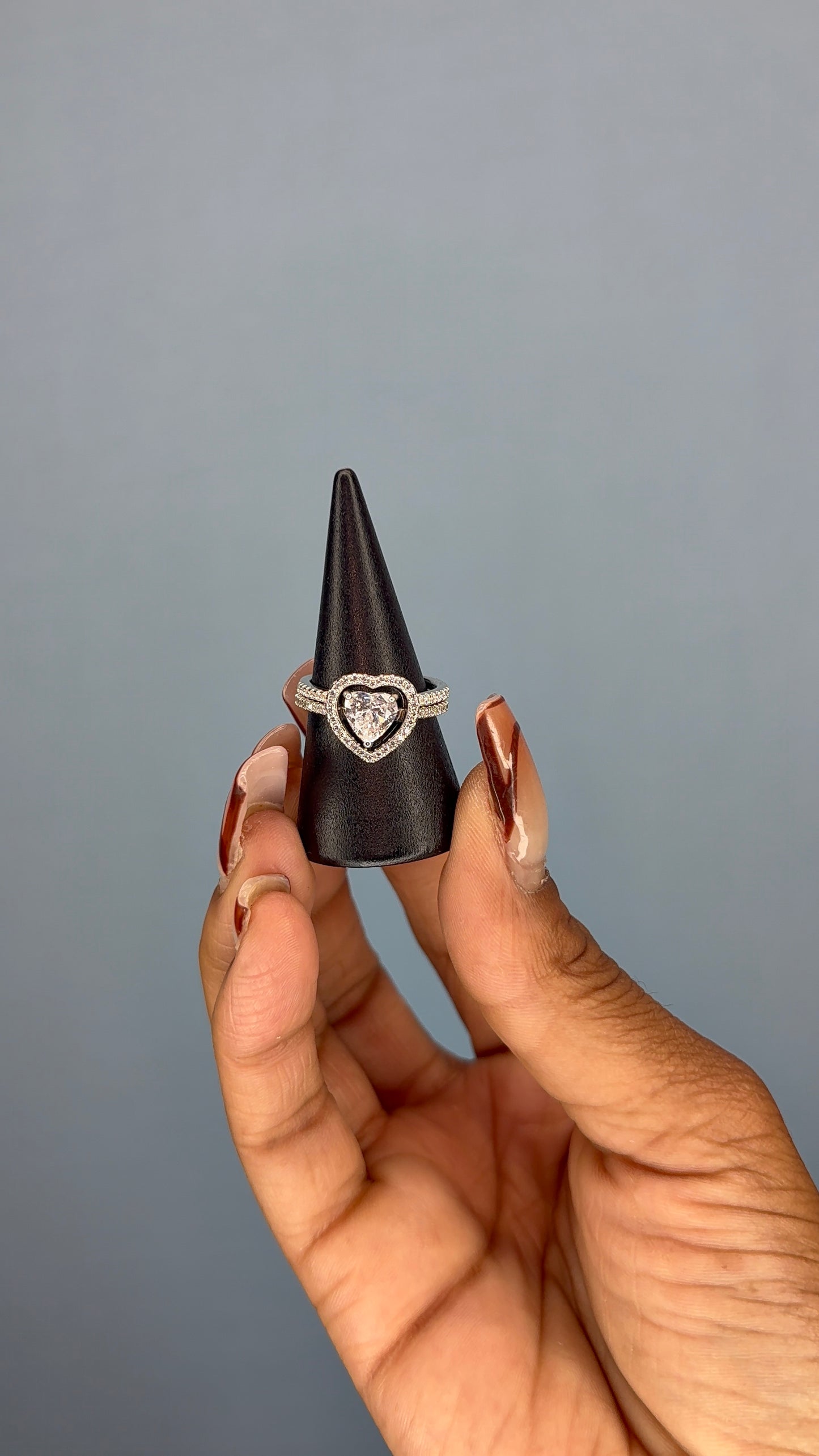 Linked in Love Sterling Silver Ring