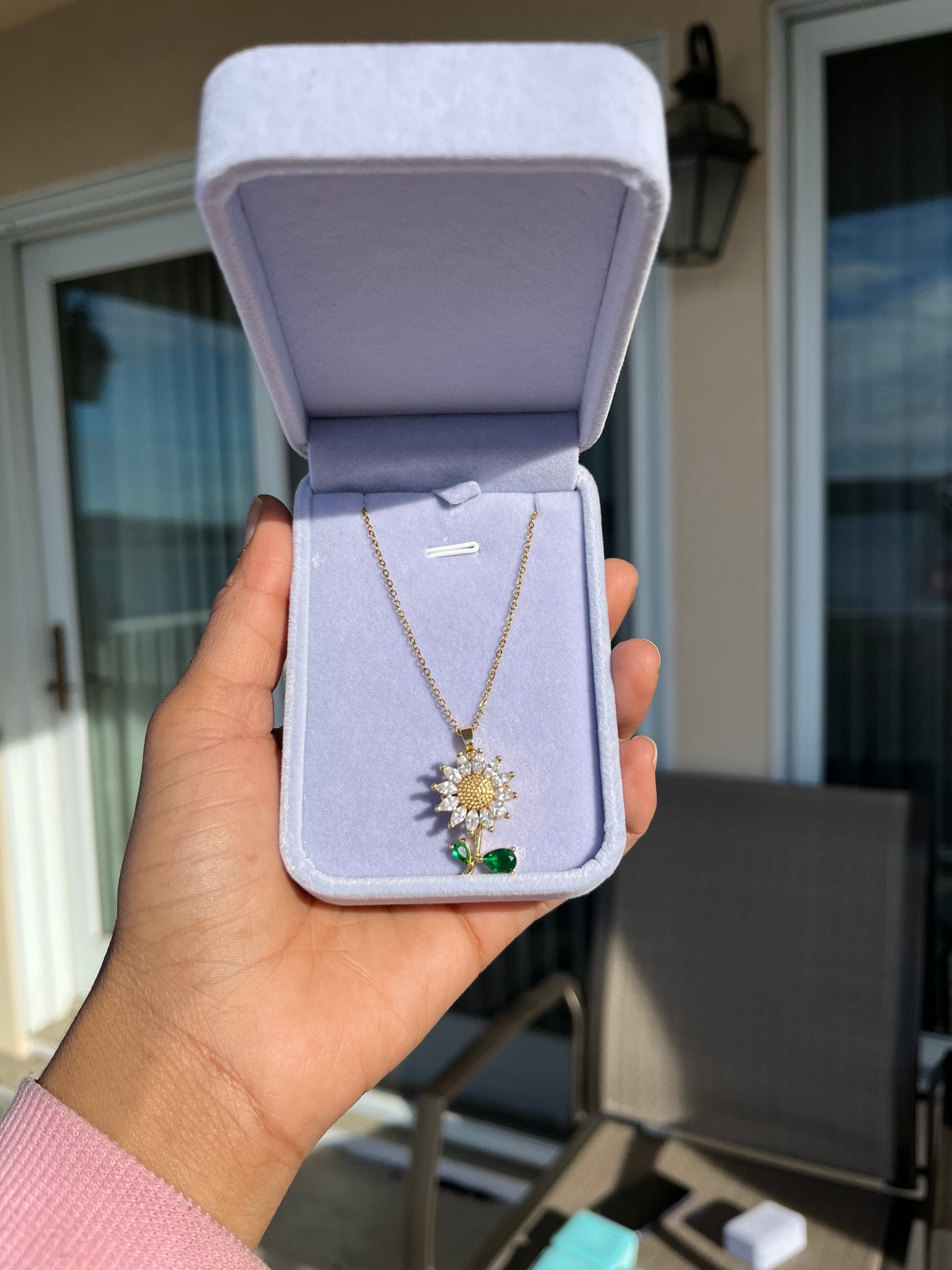 Sunflower Necklace