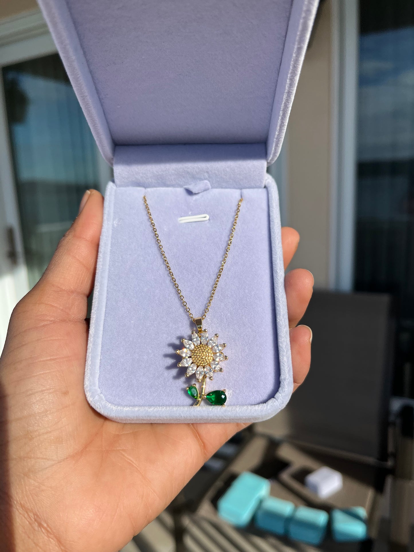 Sunflower Necklace