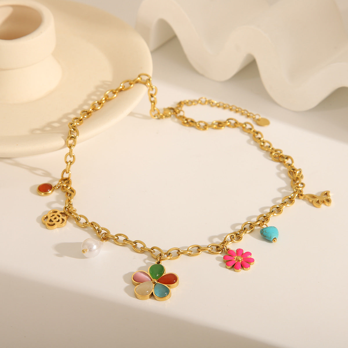 Flower Boom Necklace