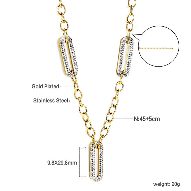 Pin Tight Necklace & Bracelet