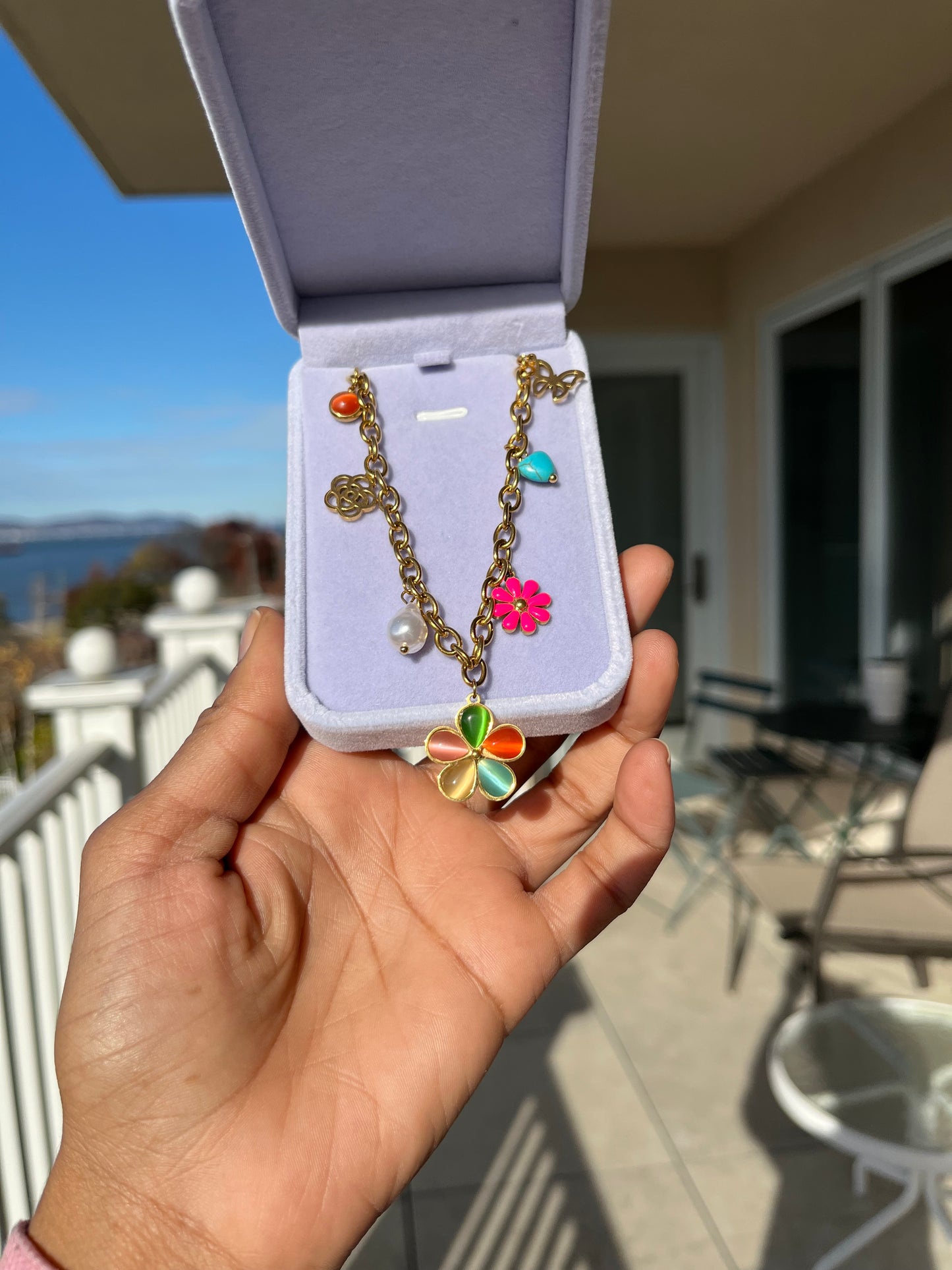 Flower Boom Necklace