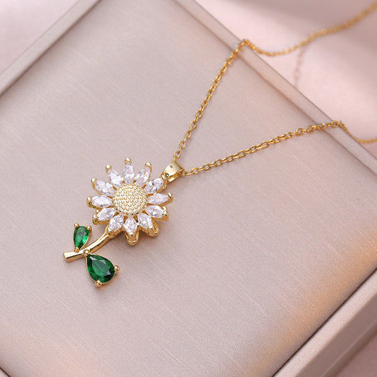 Sunflower Necklace