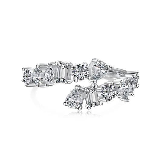 Diamond Cluster Ring