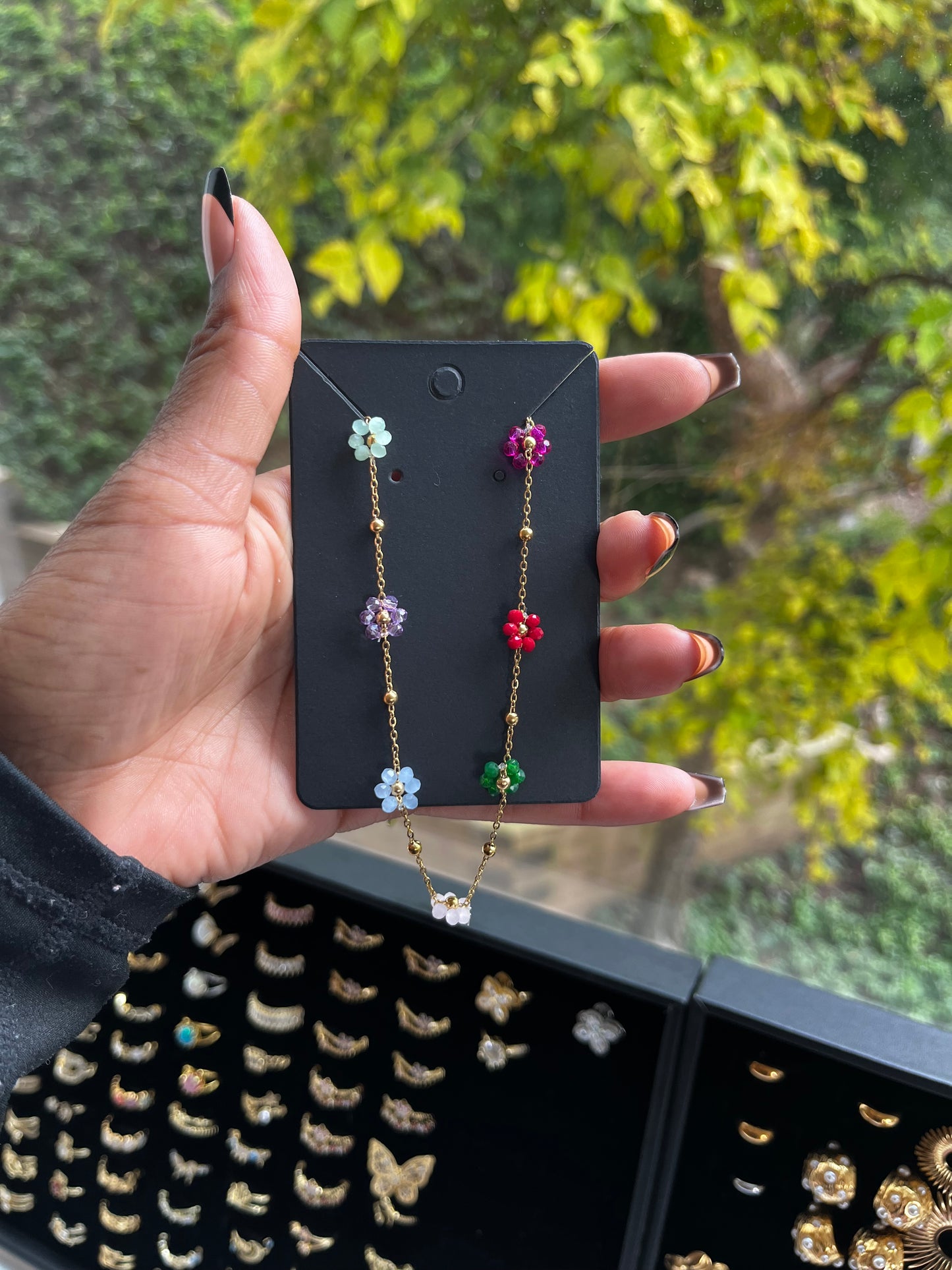 Cattleya Necklace