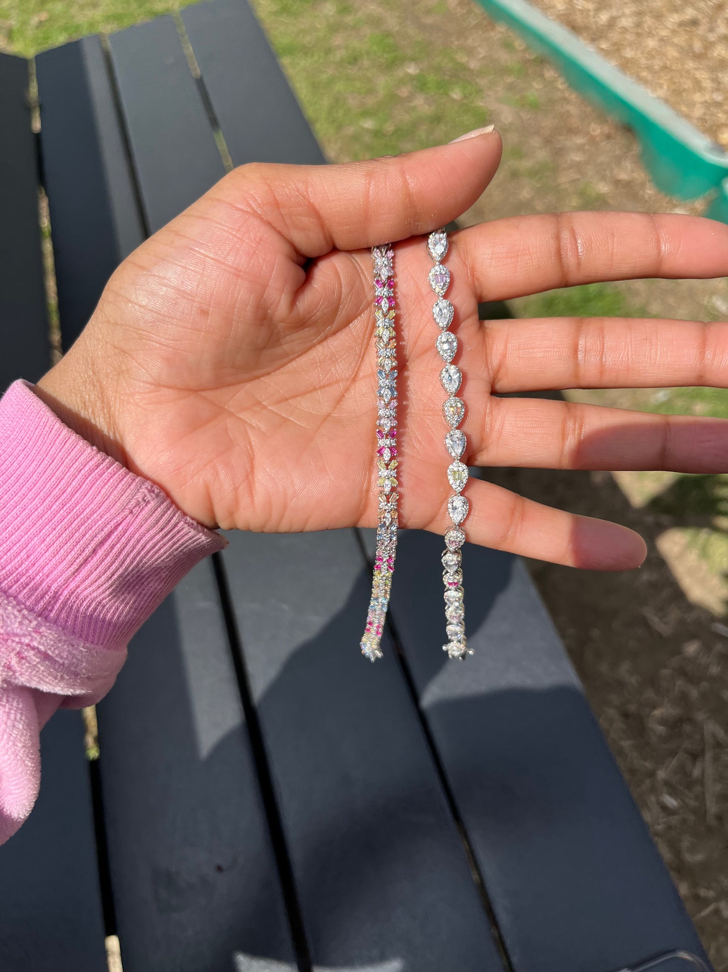 Rainbow Whispers bracelet