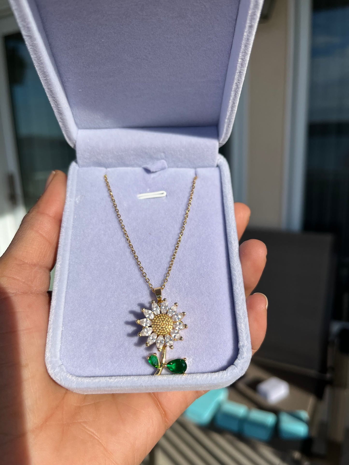 Sunflower Necklace