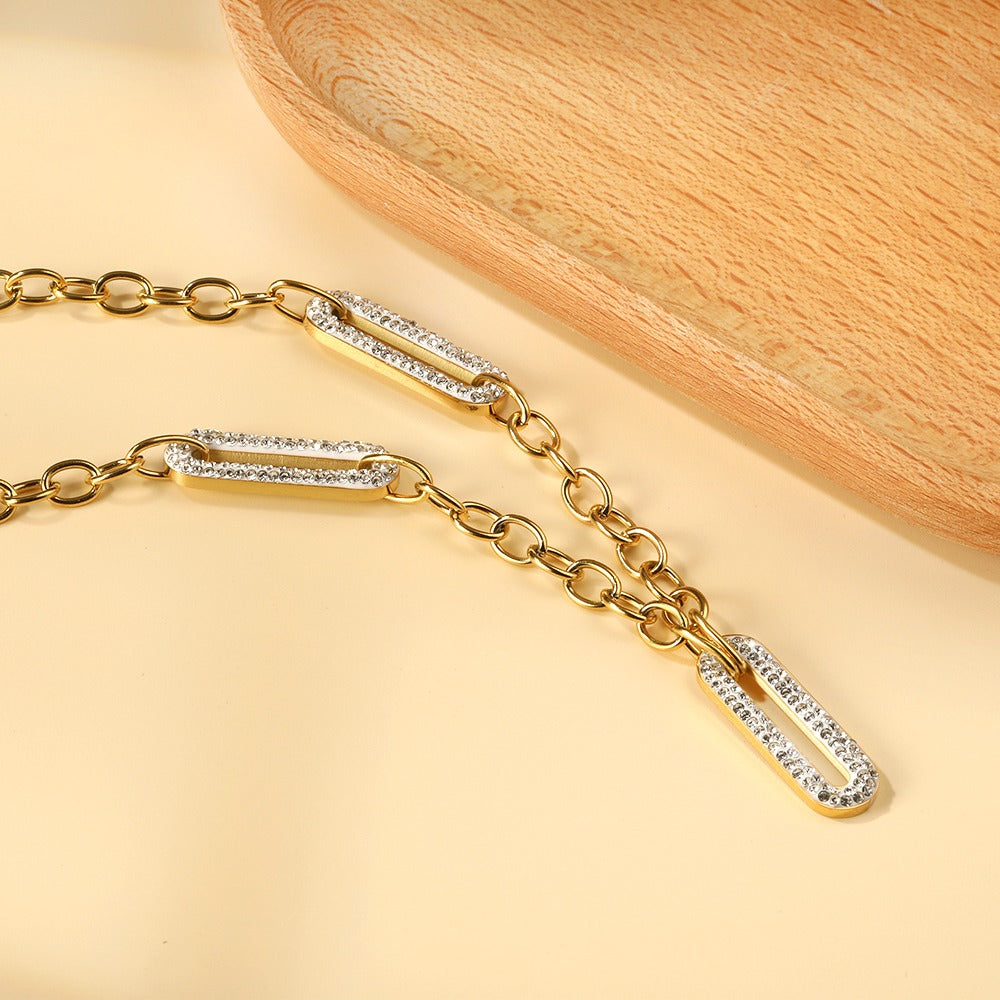 Pin Tight Necklace & Bracelet