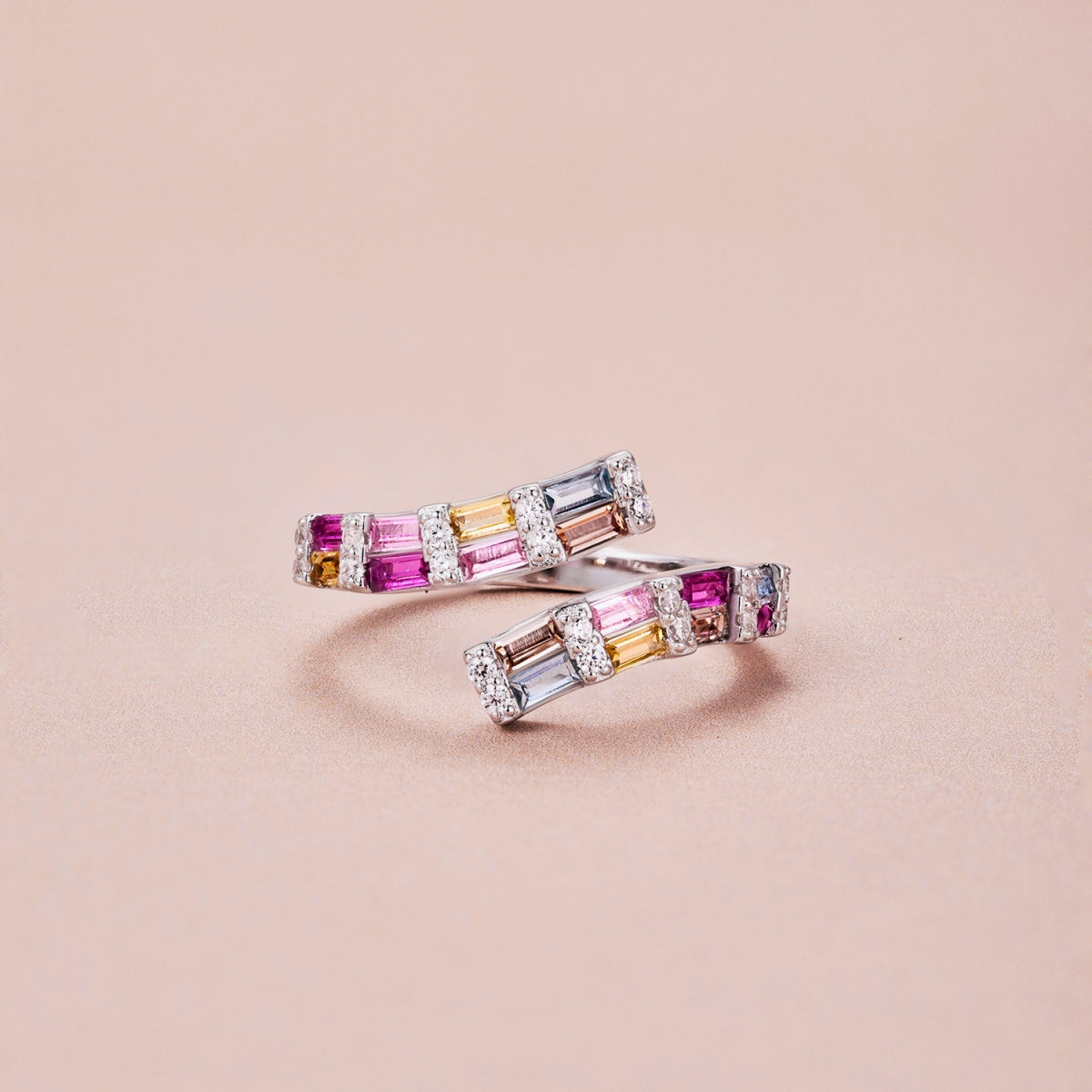 Rainbow Love Ring