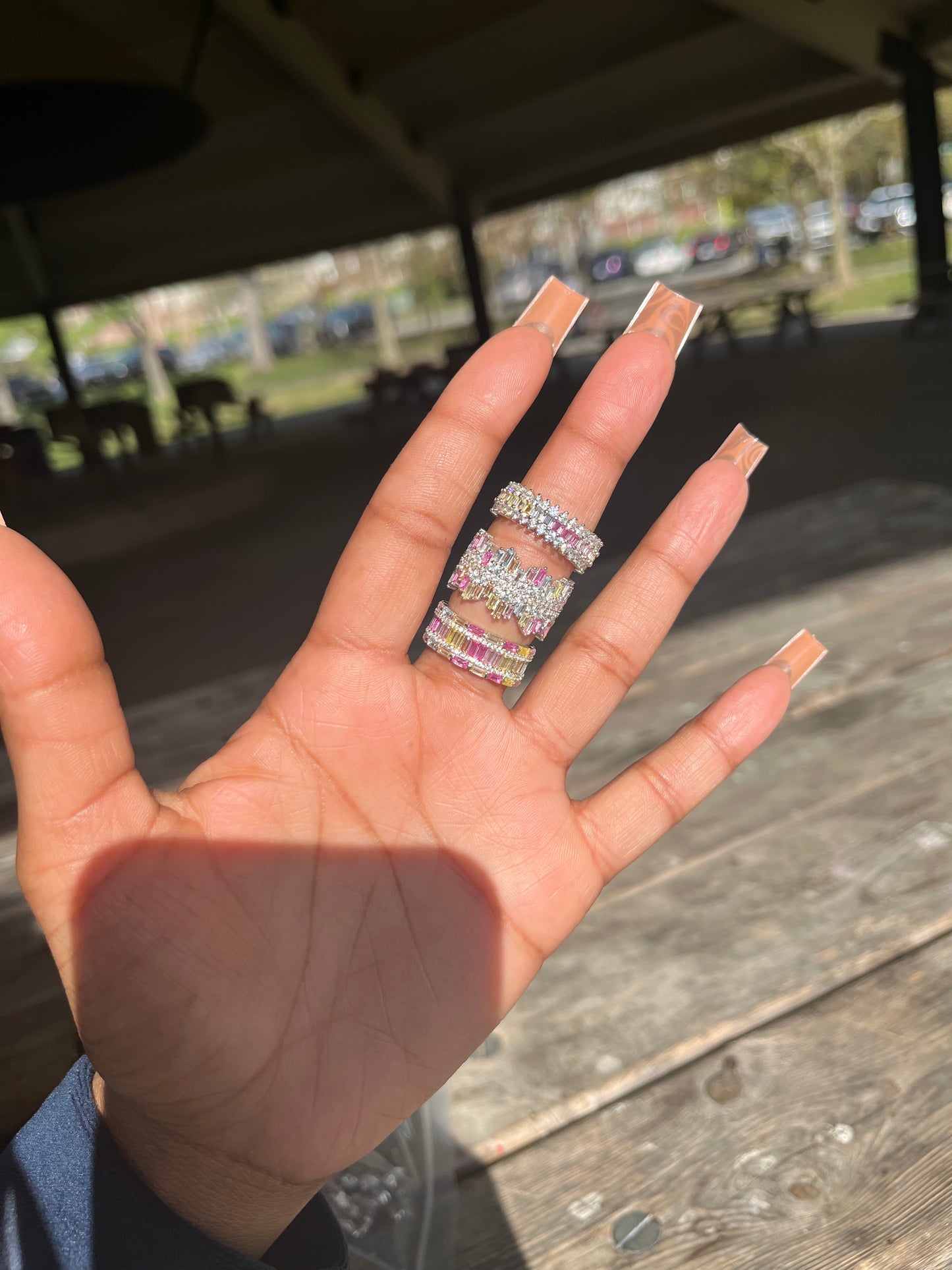 Rainbow Cluster Ring