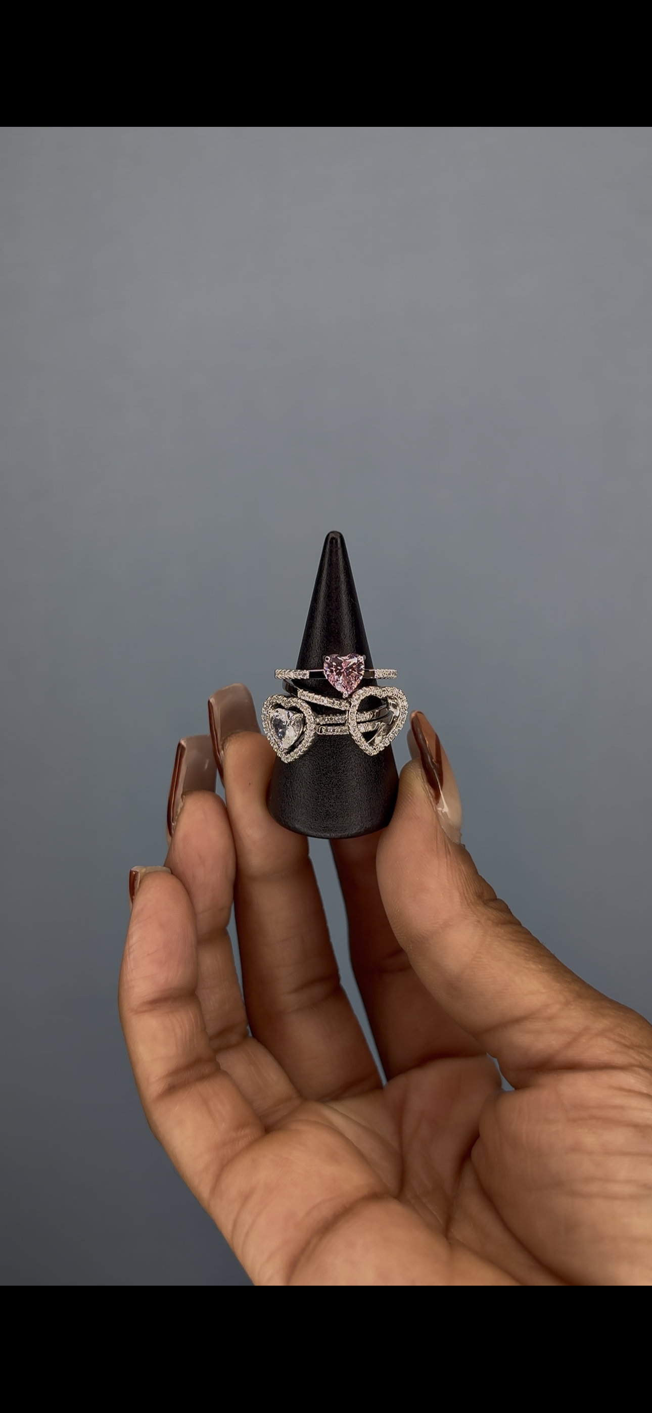Linked in Love Sterling Silver Ring