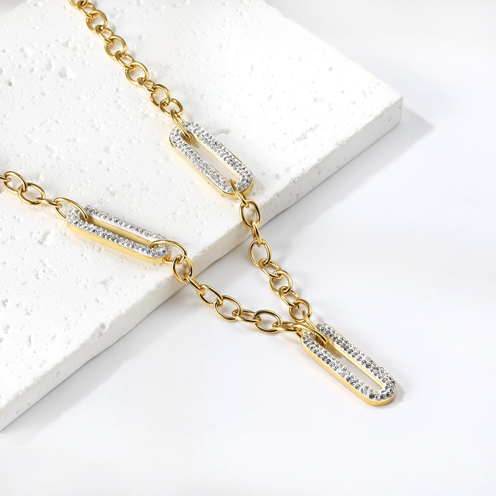 Pin Tight Necklace & Bracelet