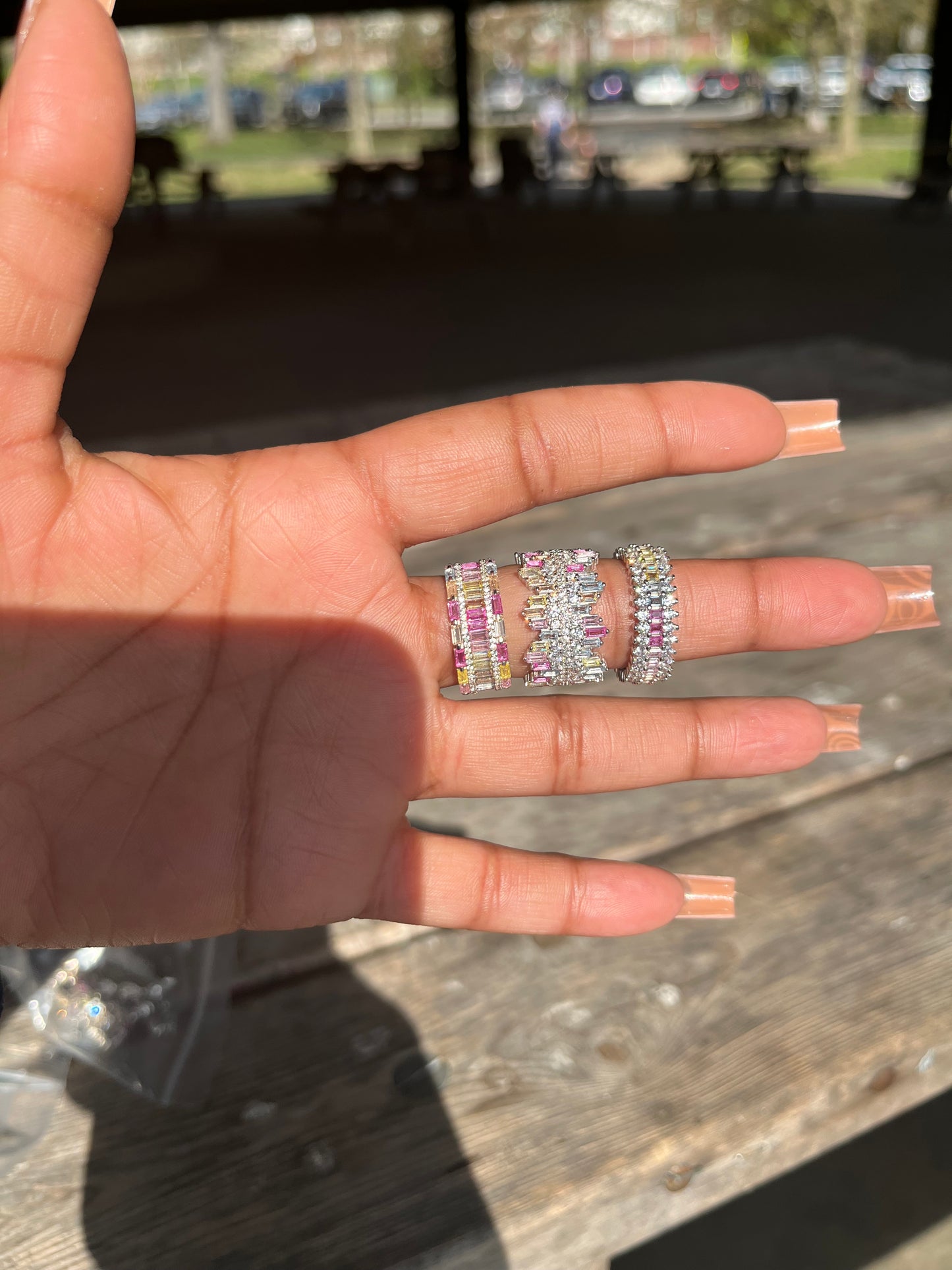 Rainbow Cluster Ring