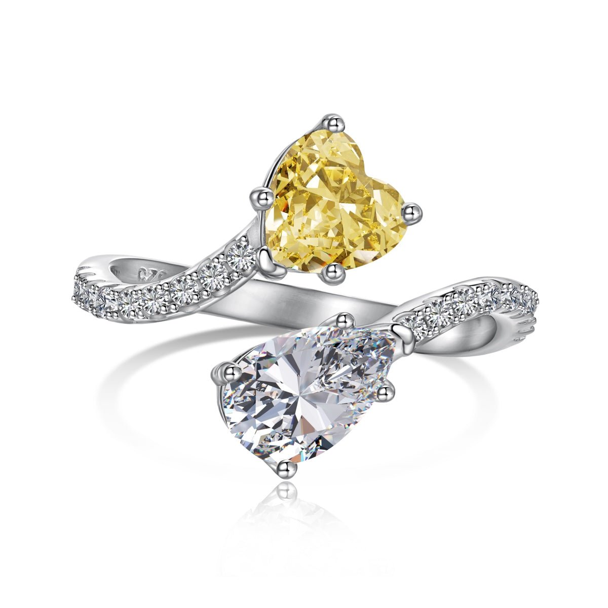 Aurora Spiral Rings - Charmed In Fashion