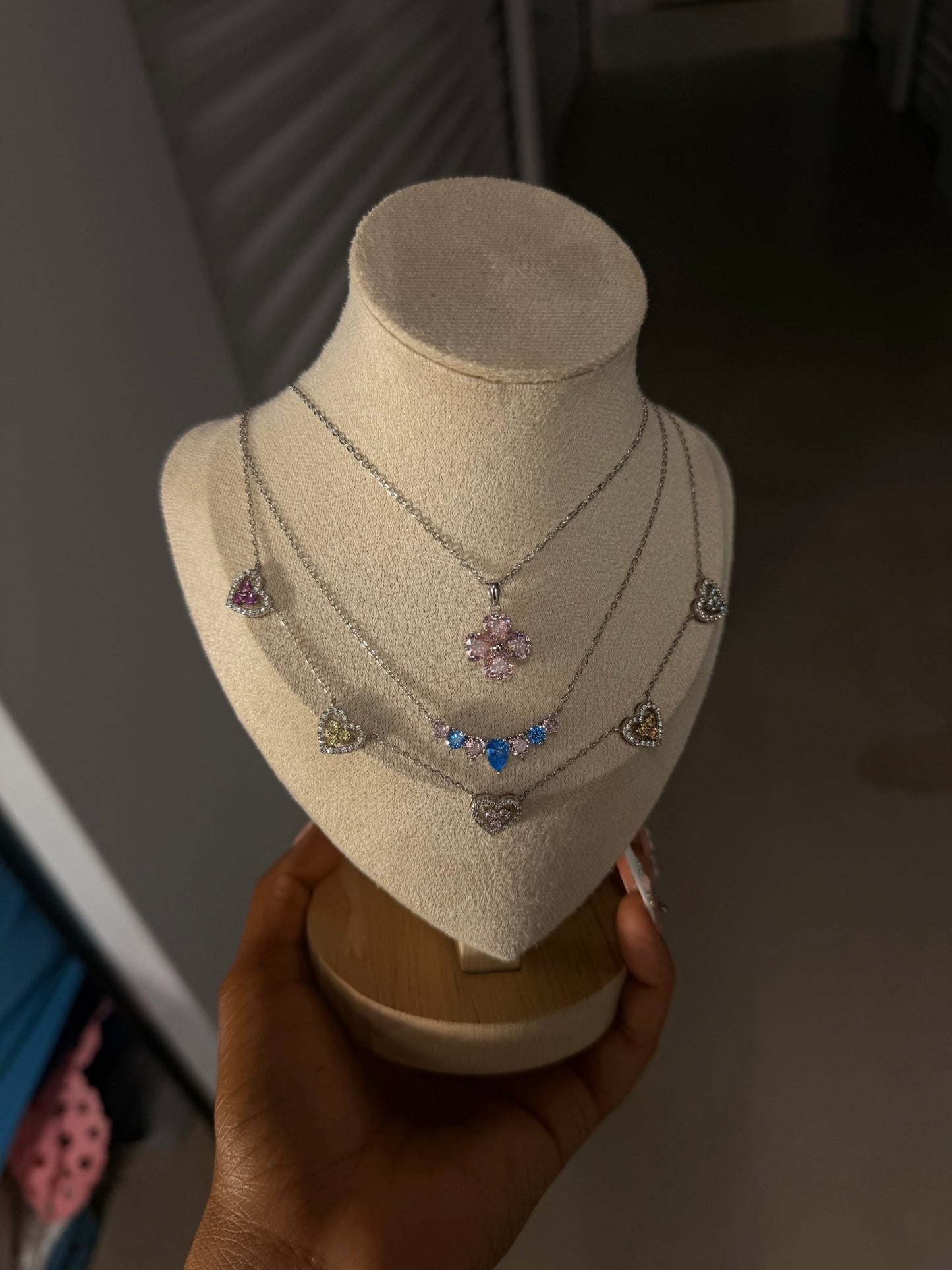 Blush Bloom Necklace - Charmed In Fashion