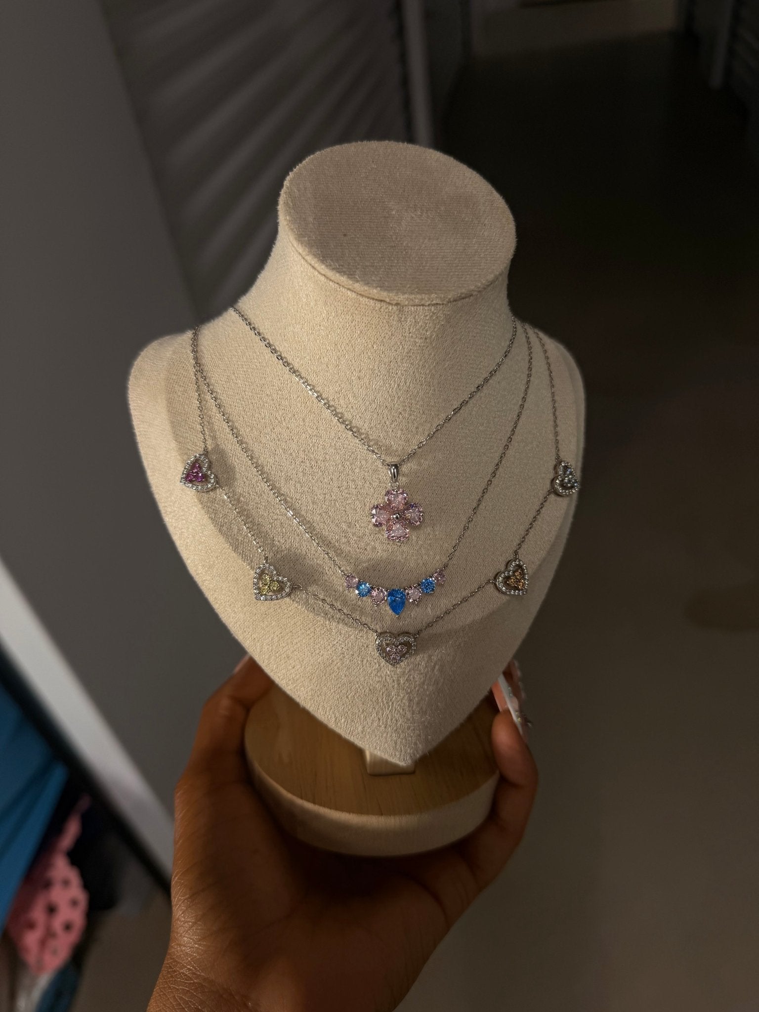 Blush Bloom Necklace - Charmed In Fashion