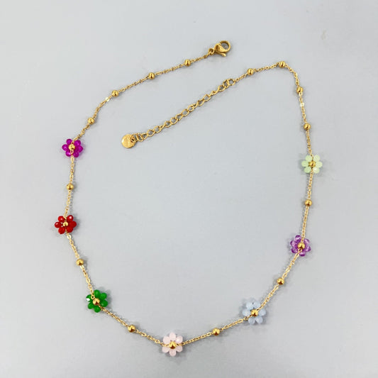 Cattleya Necklace - Charmed In Fashion
