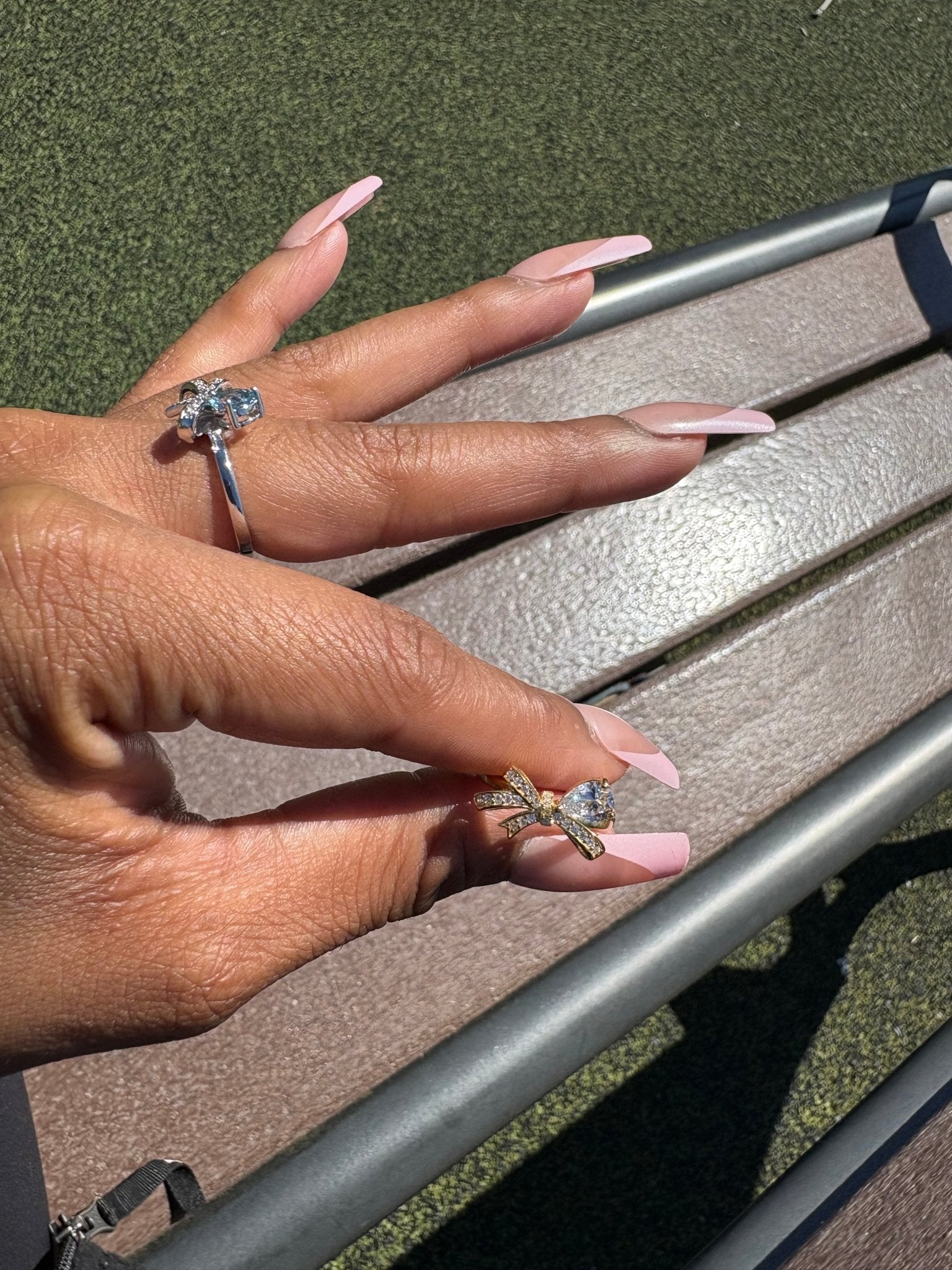 Celeste Bow Ring - Charmed In Fashion