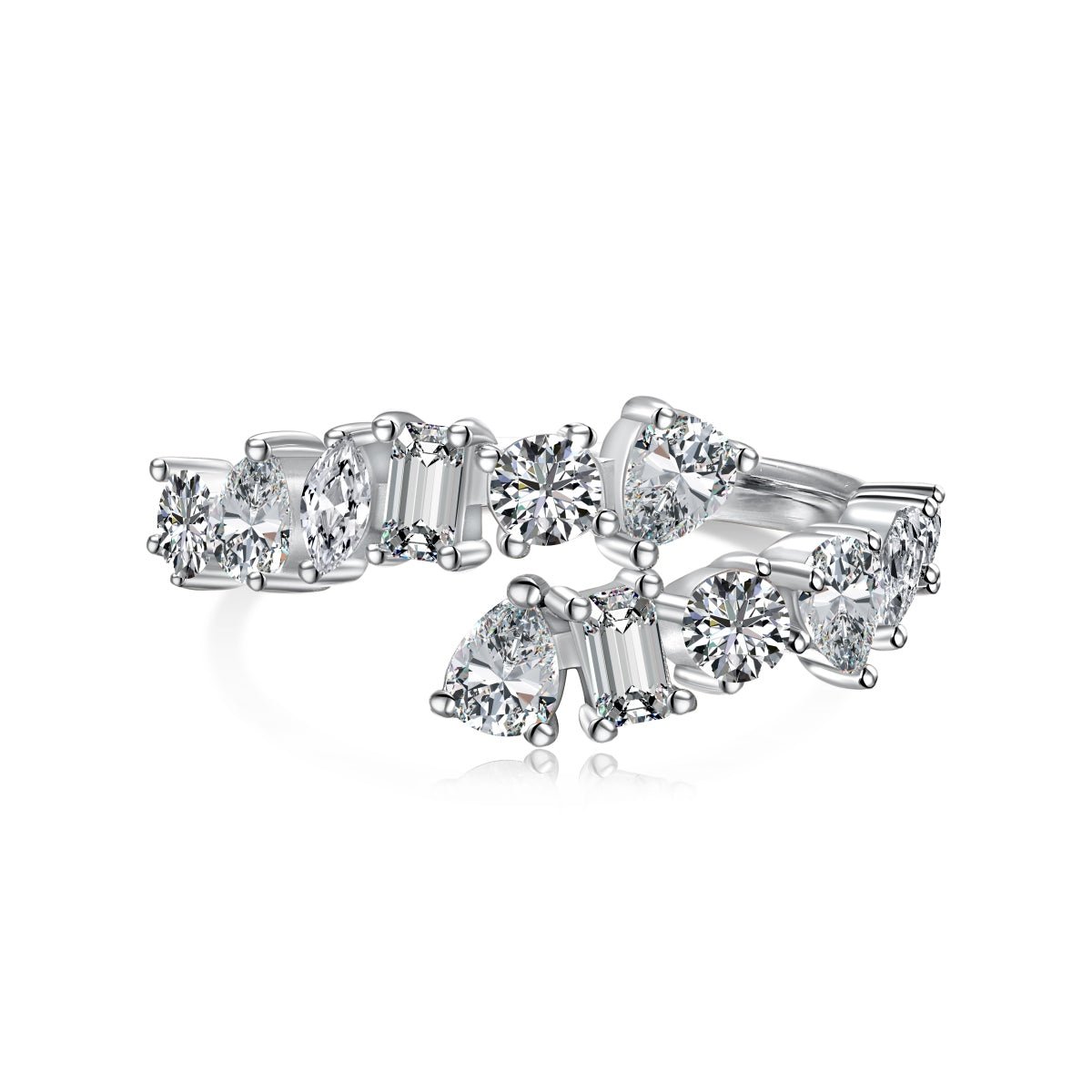 Diamond Cluster Ring - Charmed In Fashion