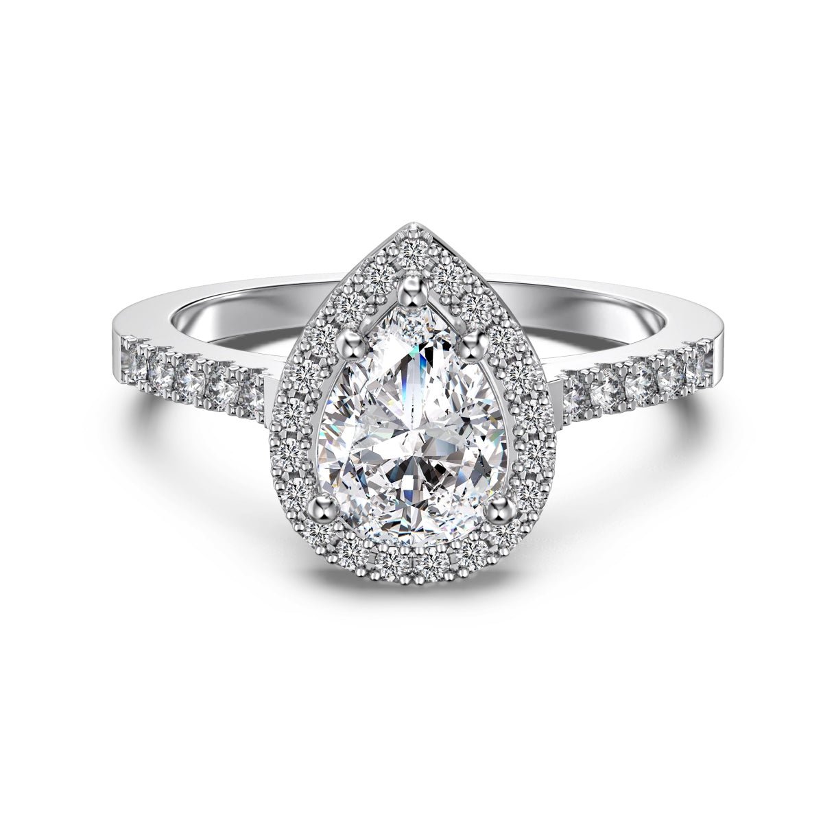 Duchesse Pear Ring - Charmed In Fashion