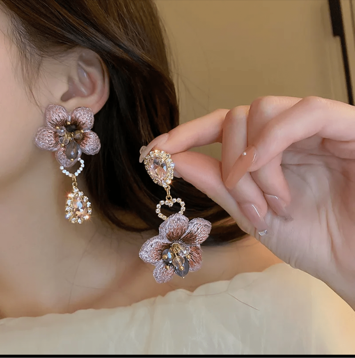 Flower Show Earrings - Charmed In Fashion