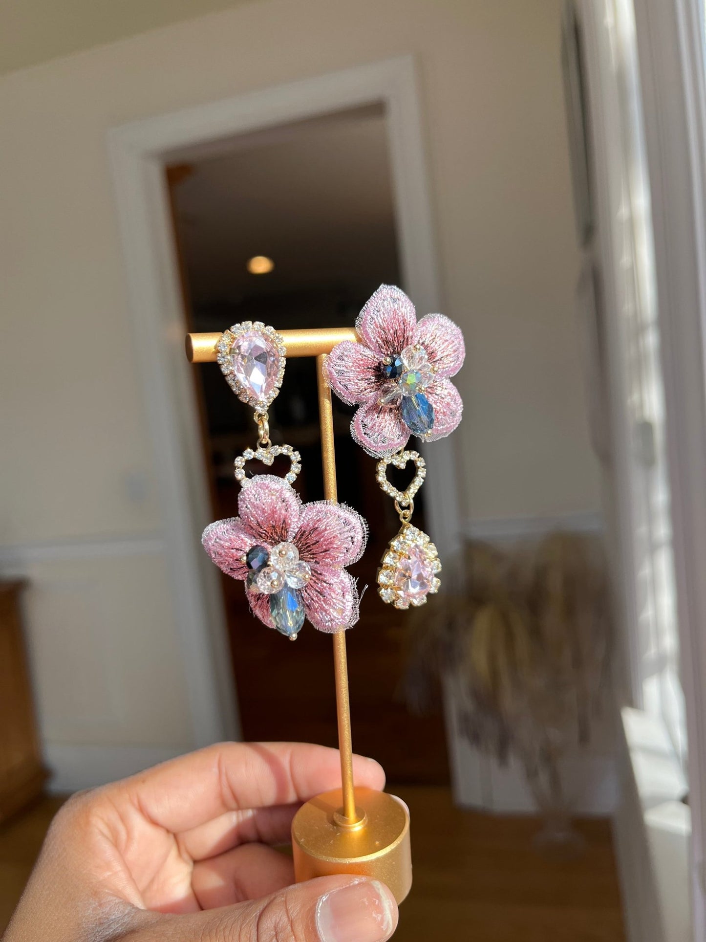 Flower Show Earrings - Charmed In Fashion