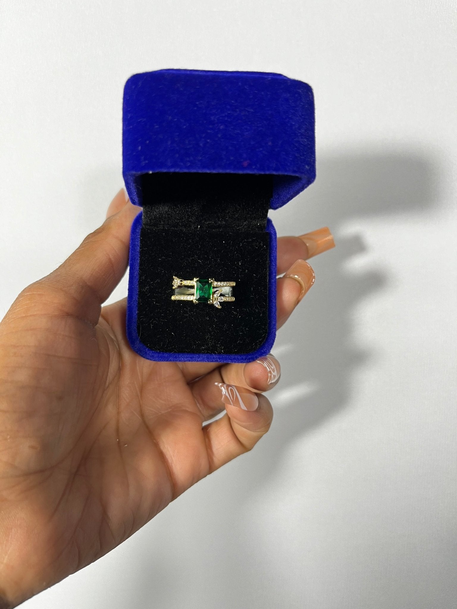 Green Dynasty Ring - Charmed In Fashion