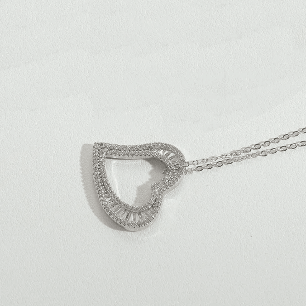 Heart Slip Necklace - Charmed In Fashion
