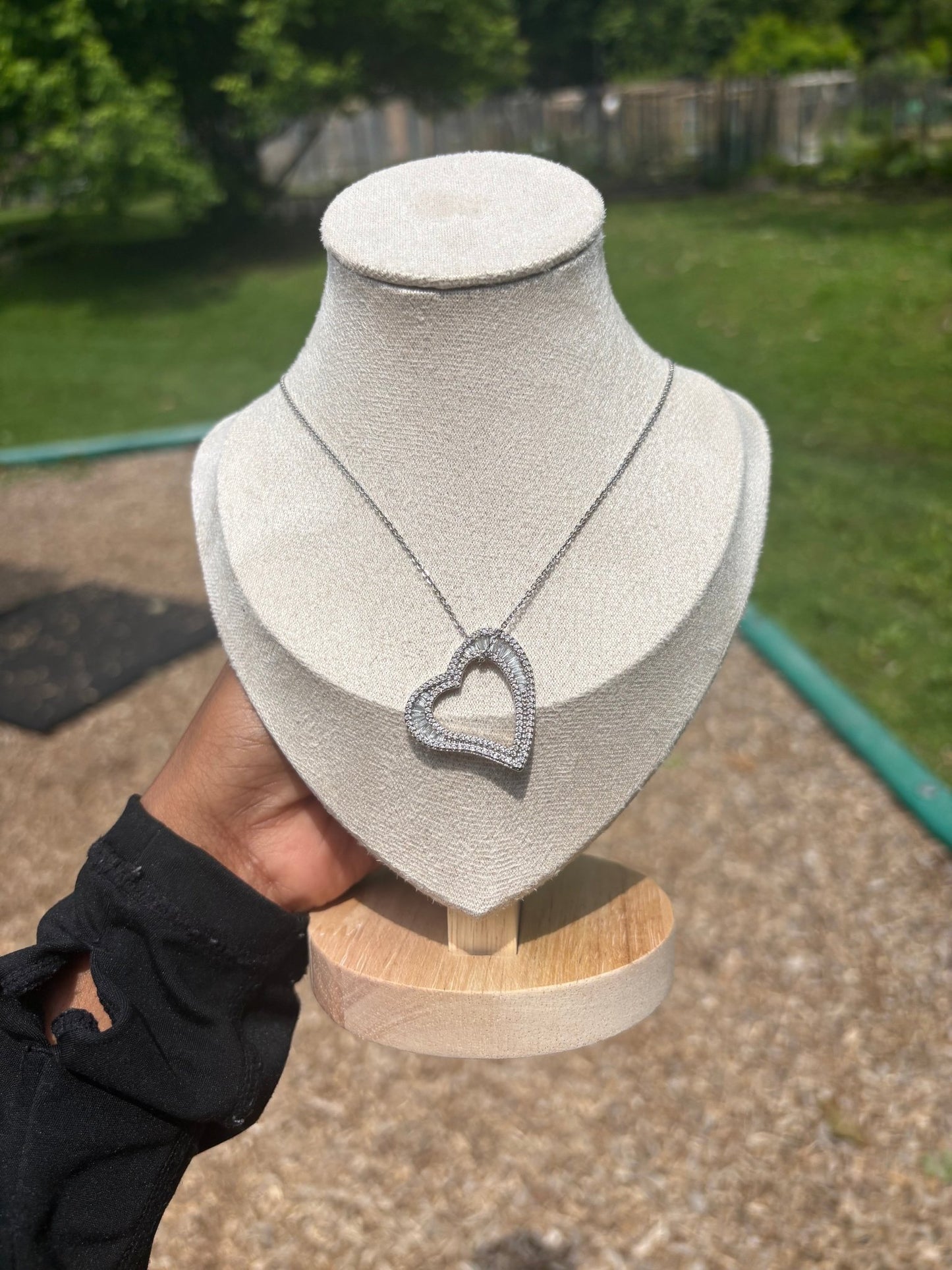 Heart Slip Necklace - Charmed In Fashion