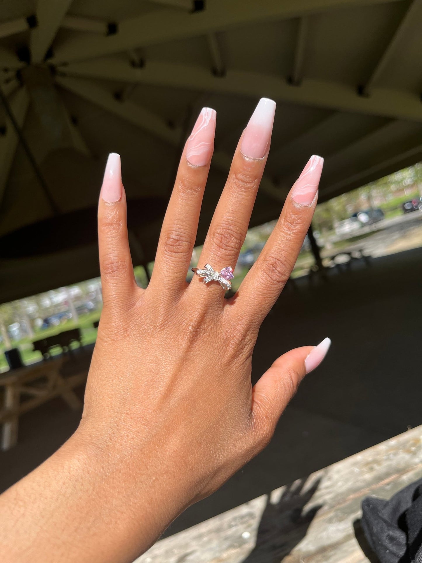 Heart Ties Ring - Charmed In Fashion