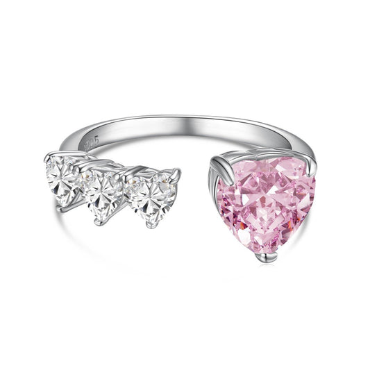 Hearts Entwined Ring - Charmed In Fashion