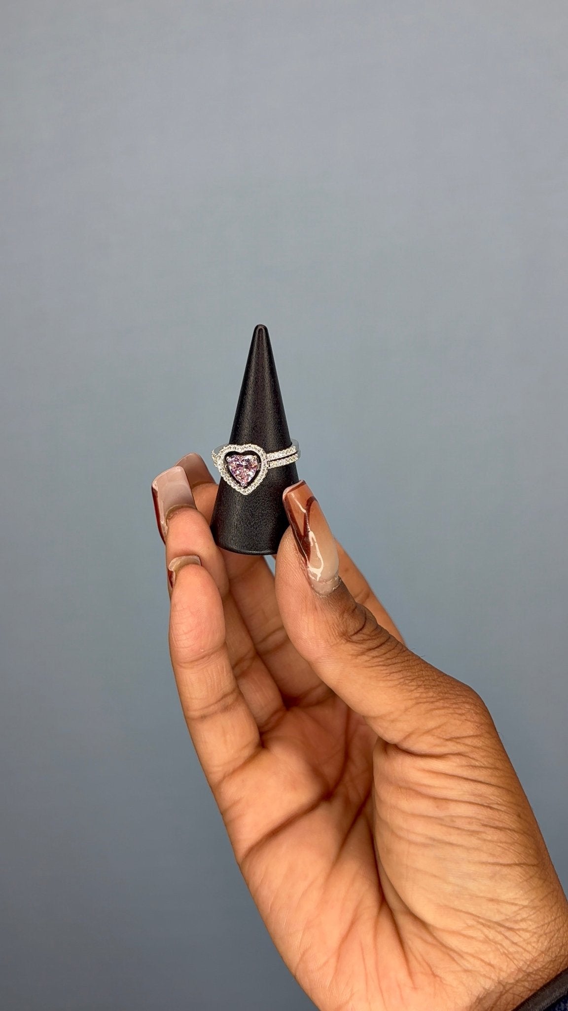 Linked in Love Sterling Silver Ring - Charmed In Fashion