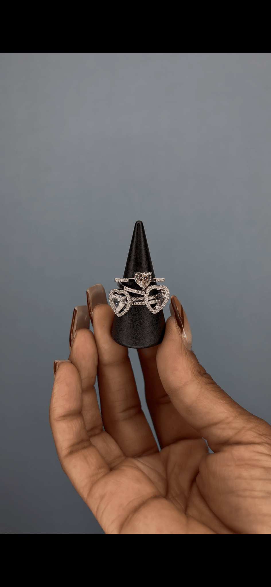 Linked in Love Sterling Silver Ring - Charmed In Fashion