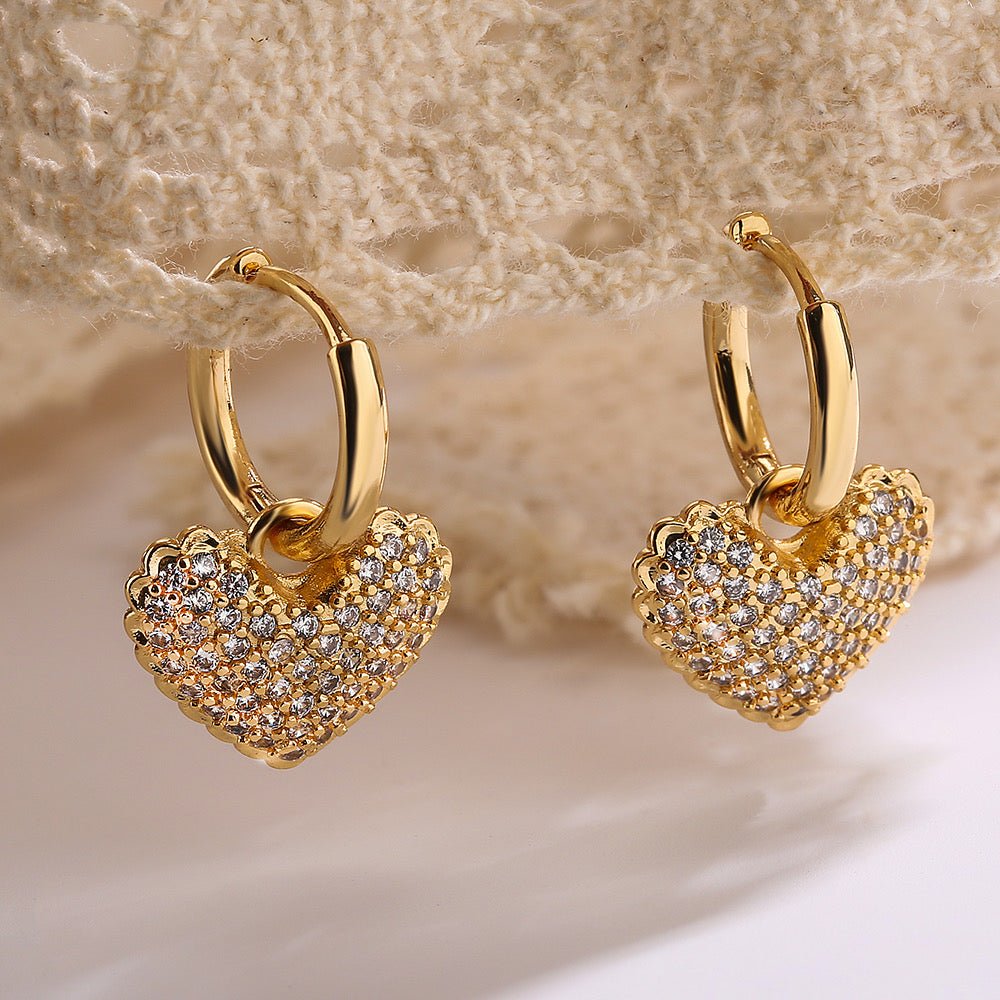 Love Struck Earrings - Charmed In Fashion