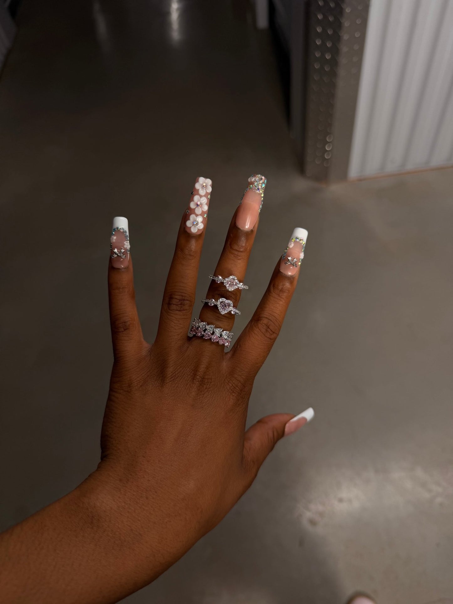 Sweetheart Halo Ring - Charmed In Fashion