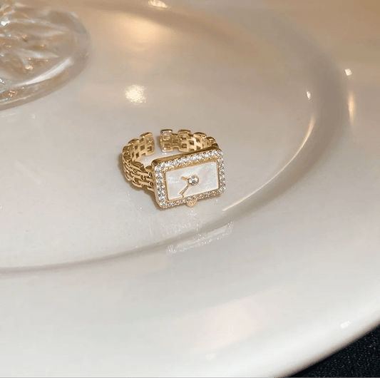 Timepiece Ring - Charmed In Fashion